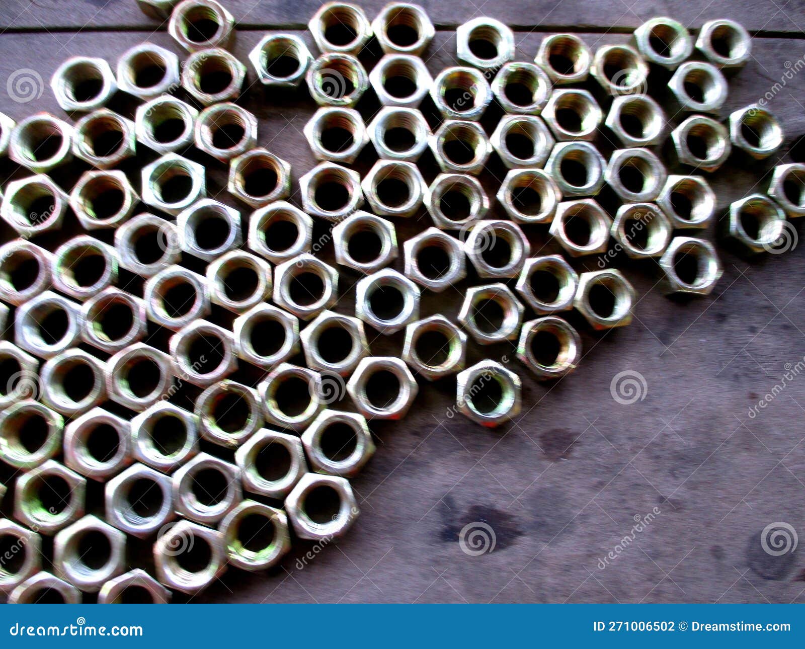 New iron nut stack stock photo. Image of engineering 271006502