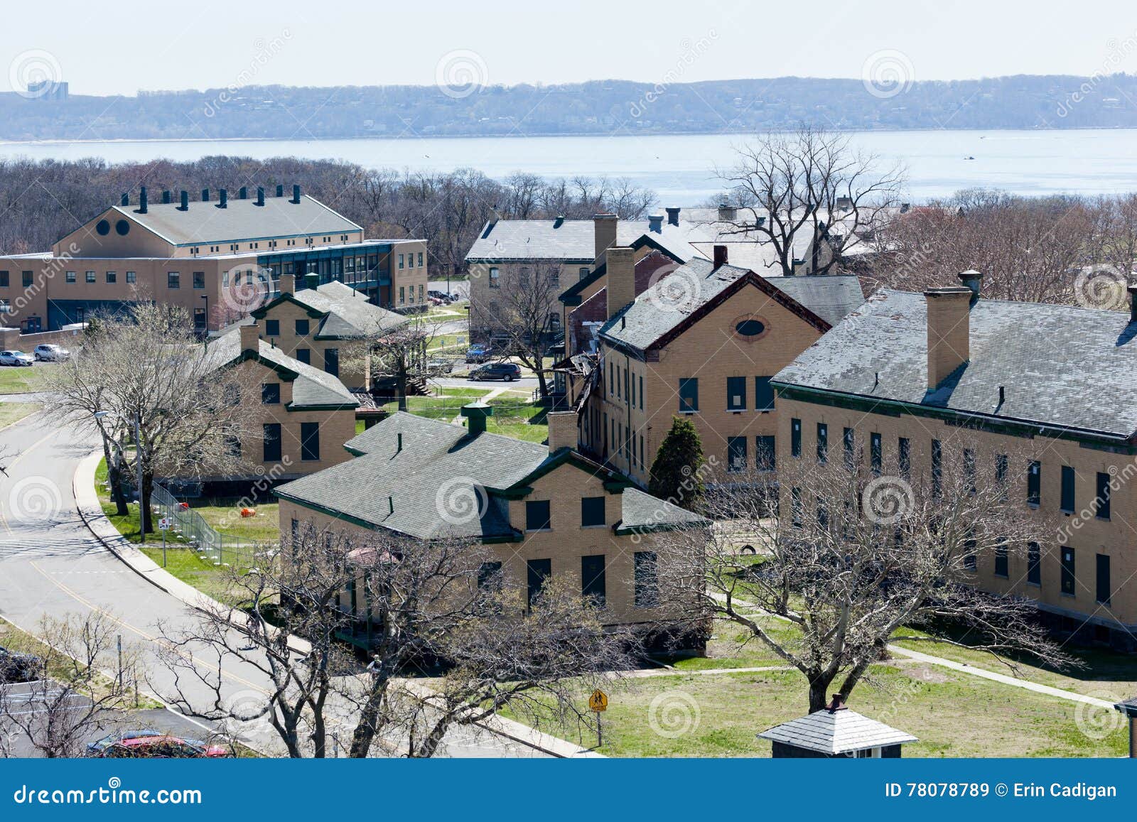 New Jersey De Hancock De Fort Image stock éditorial Image du vieux
