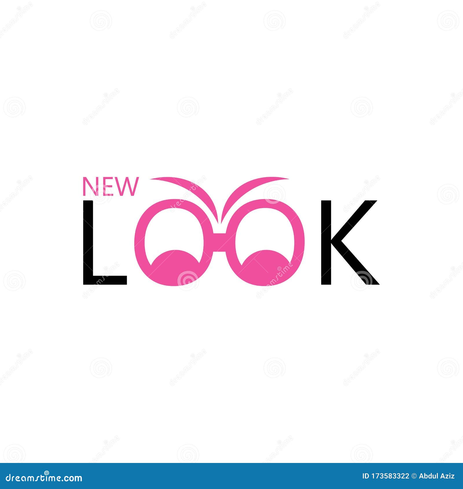 New look logo vector stock illustration. Illustration of business -  173583322