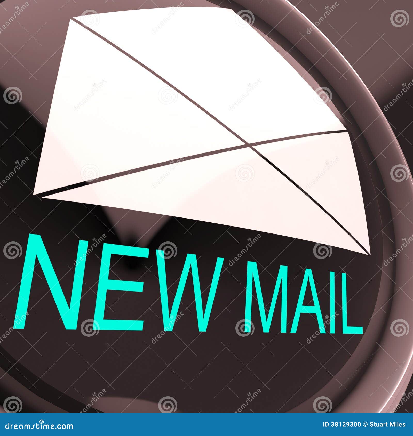 new mail envelope means unread email or message
