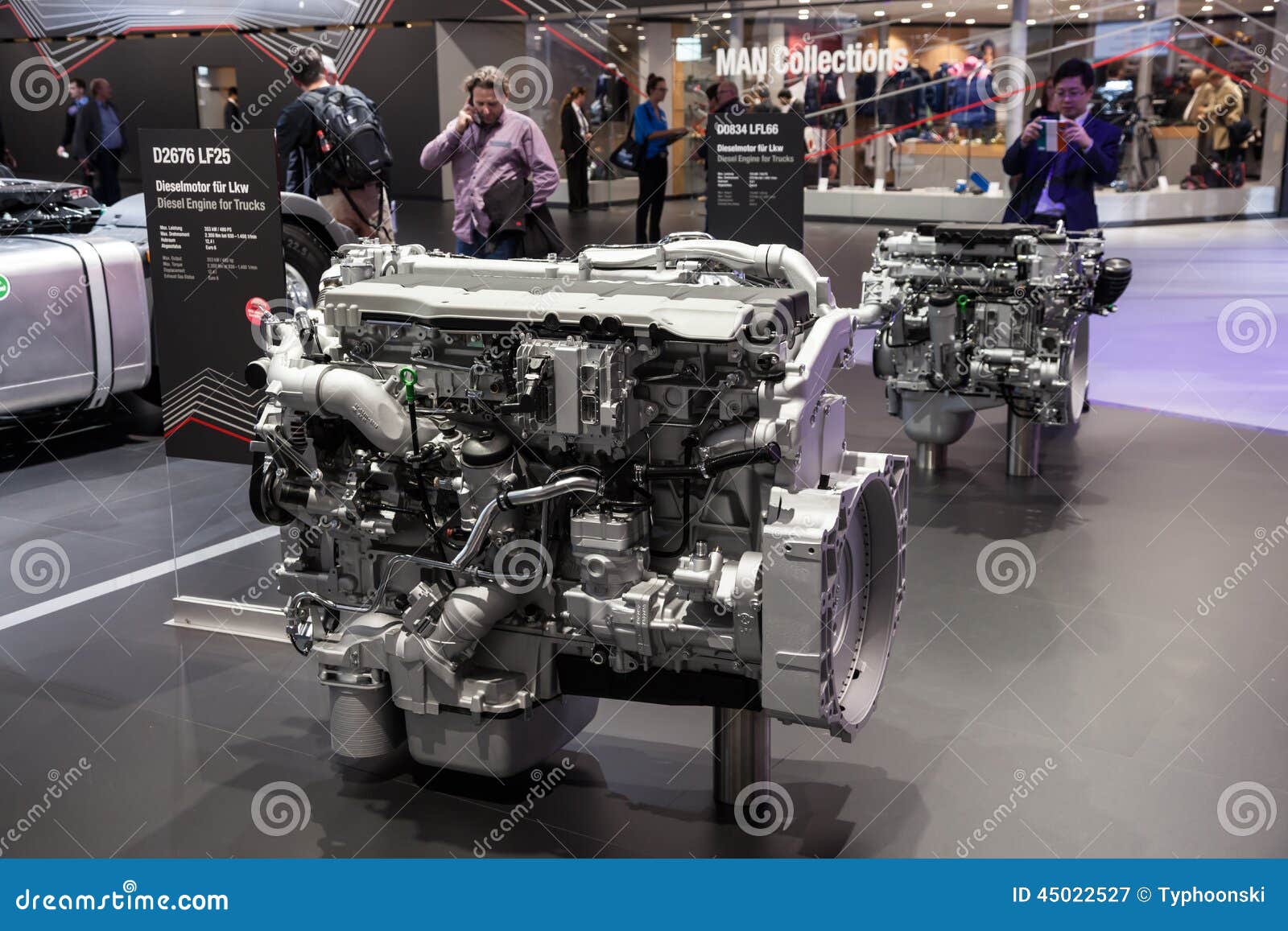New MAN Truck Diesel Engines Editorial Photography - Image of industrial,  commercial: 45022527