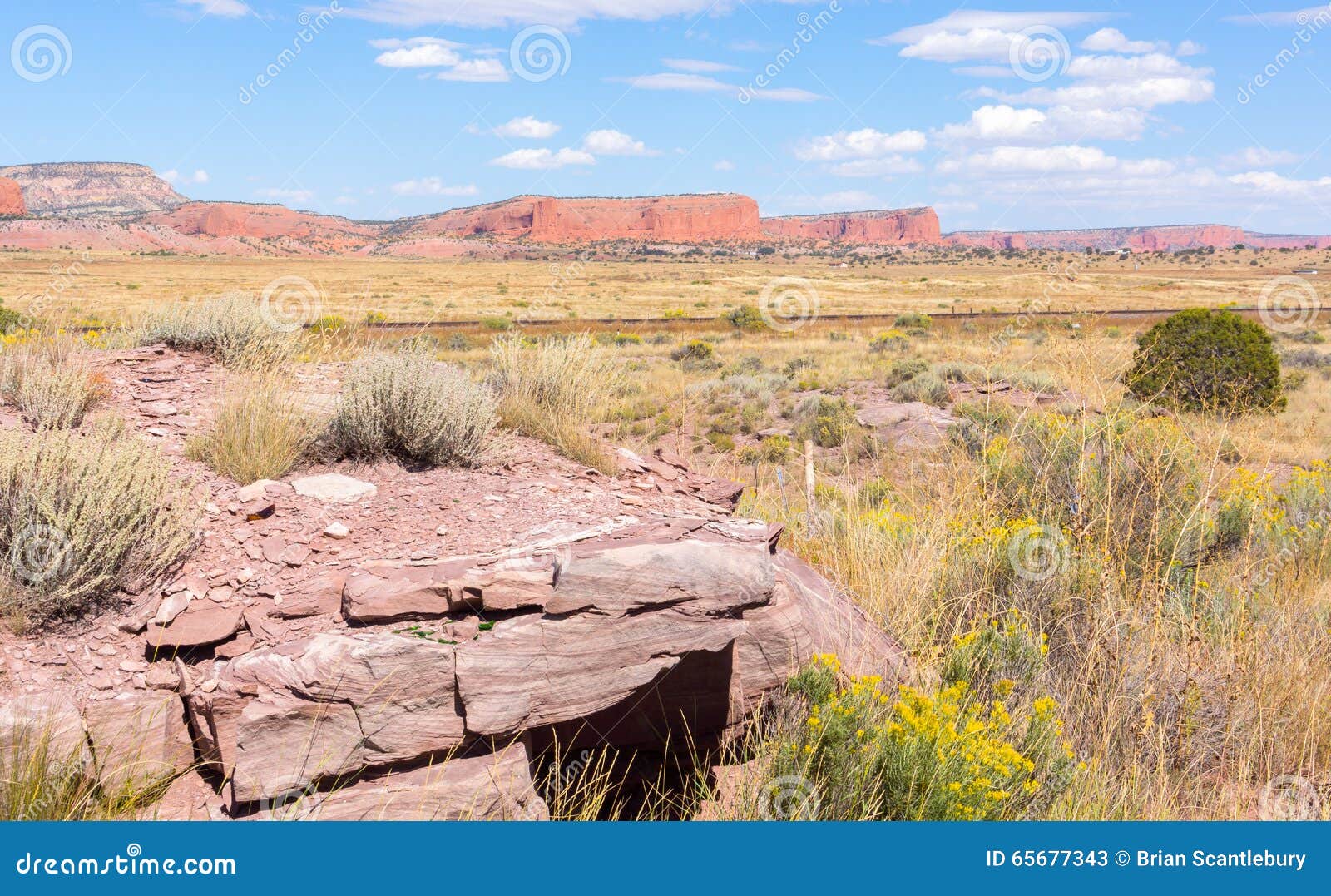 New Mexico High Plains Landscapes Stock Image Image of landscape