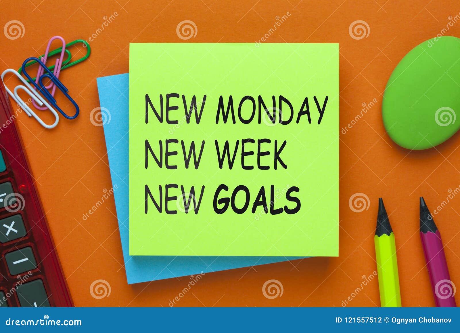 new monday new week new goals