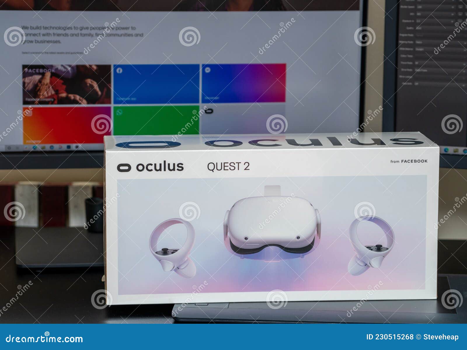 New Oculus Quest 2 128GB VR Headset in Box from Facebook Editorial 