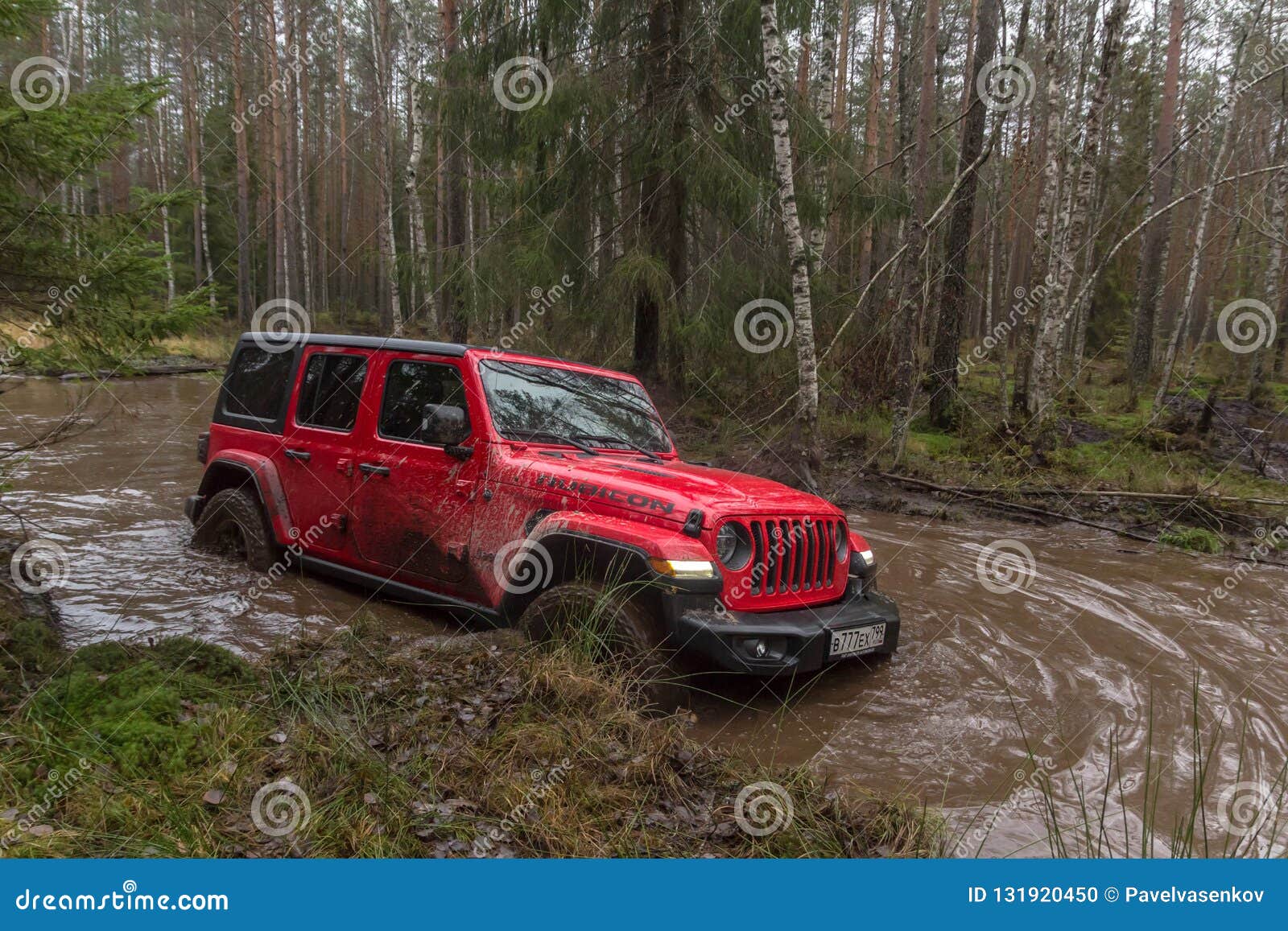 New Off-road Jeep Wrangler Rubicon Jl in the Leningrad Region Editorial  Image - Image of sports, wheels: 131920450
