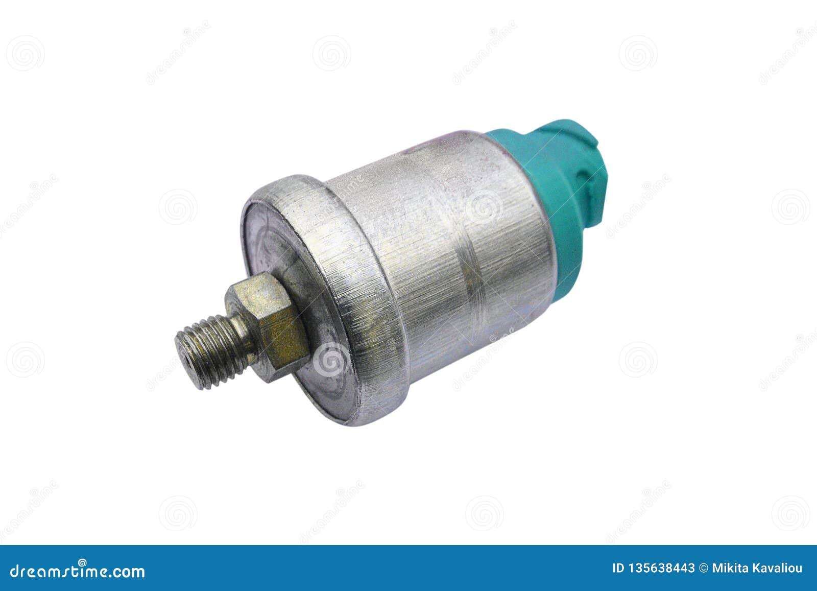 New Oil Pressure Switch Car. Stock Image Image of steel, work 135638443