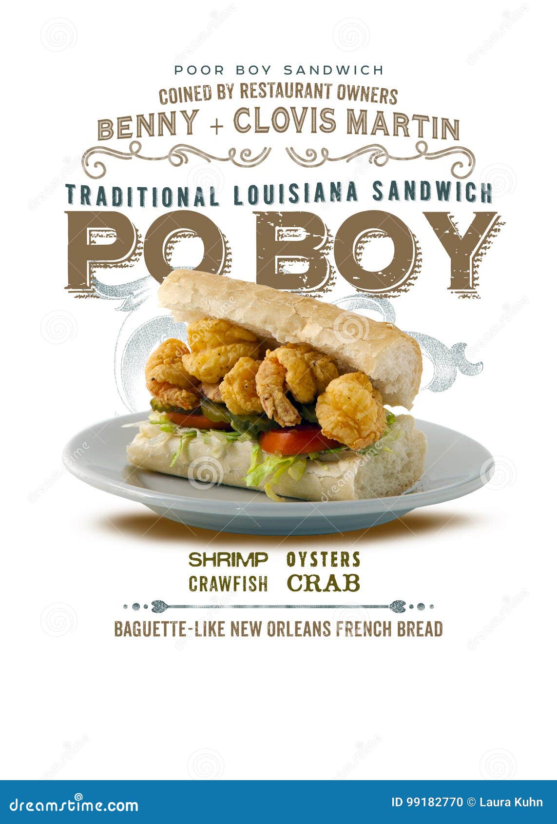 new orleans culture collection poboy sandwich