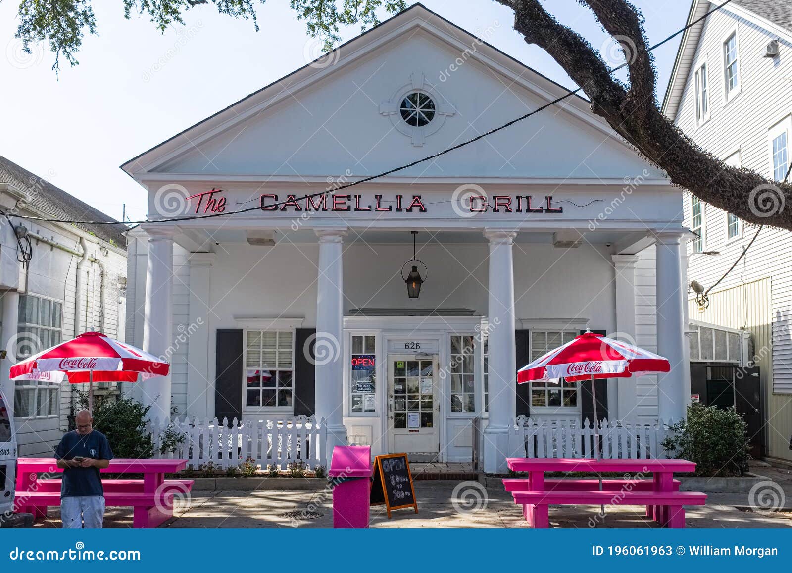 Entrance of Camellia Grill Restaurant New Orleans Editorial Stock - Image of culture, 196061963