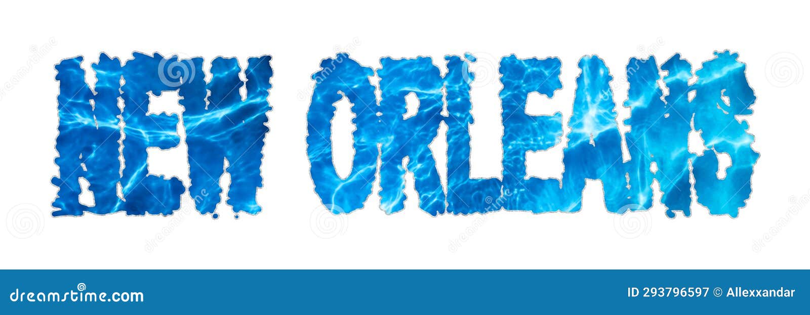 New Orleans Water, New Orleans Water Supply Challenge Stock Image