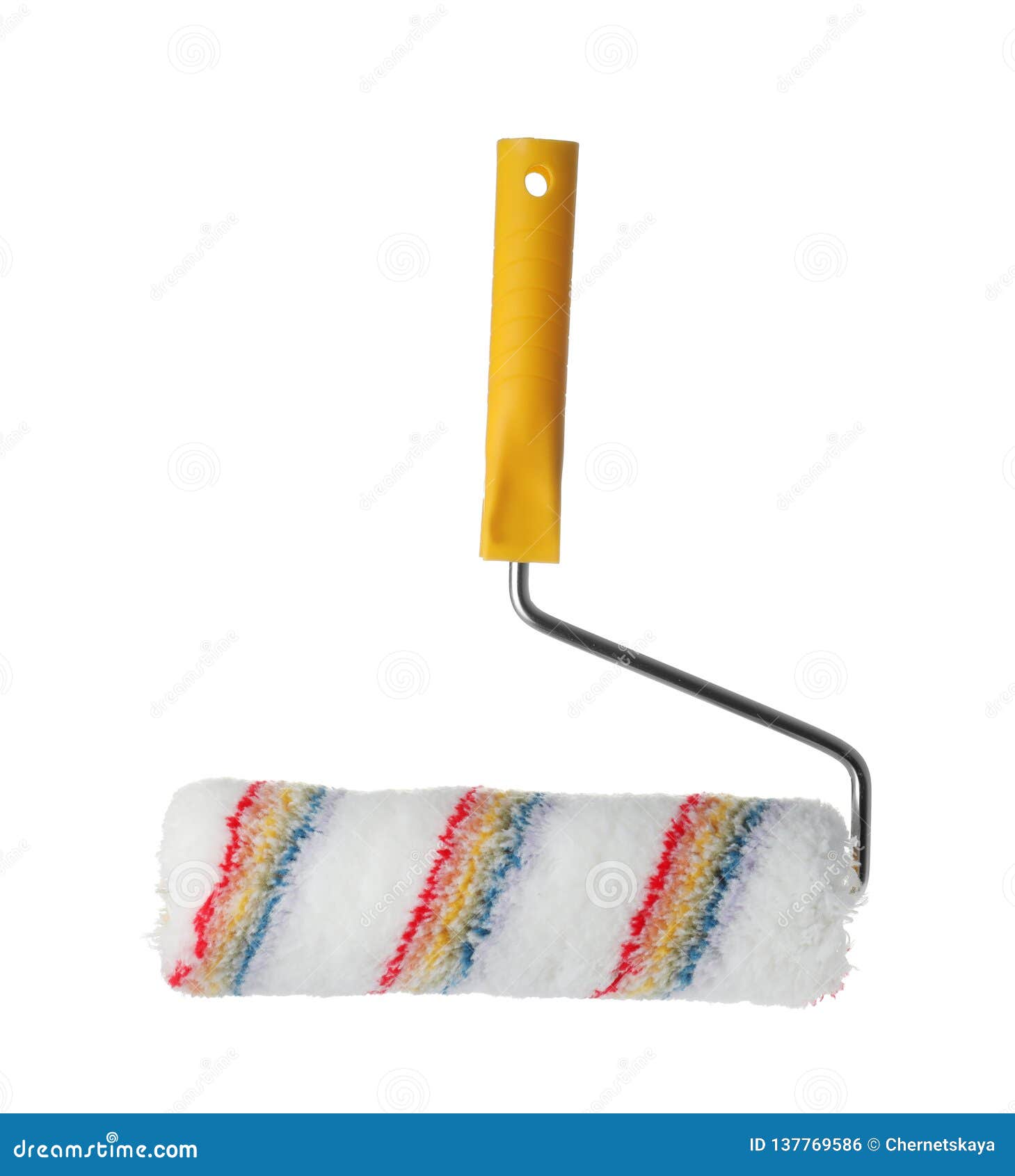 New paint roller brush stock photo. Image of painting 137769586