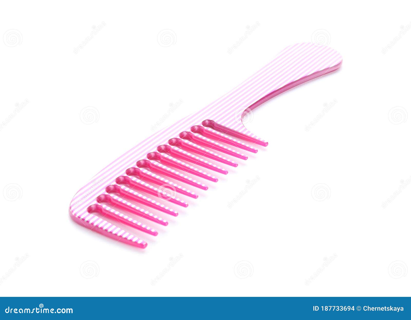 New Pink Hair Comb Isolated Stock Photo Image of healthy, isolated