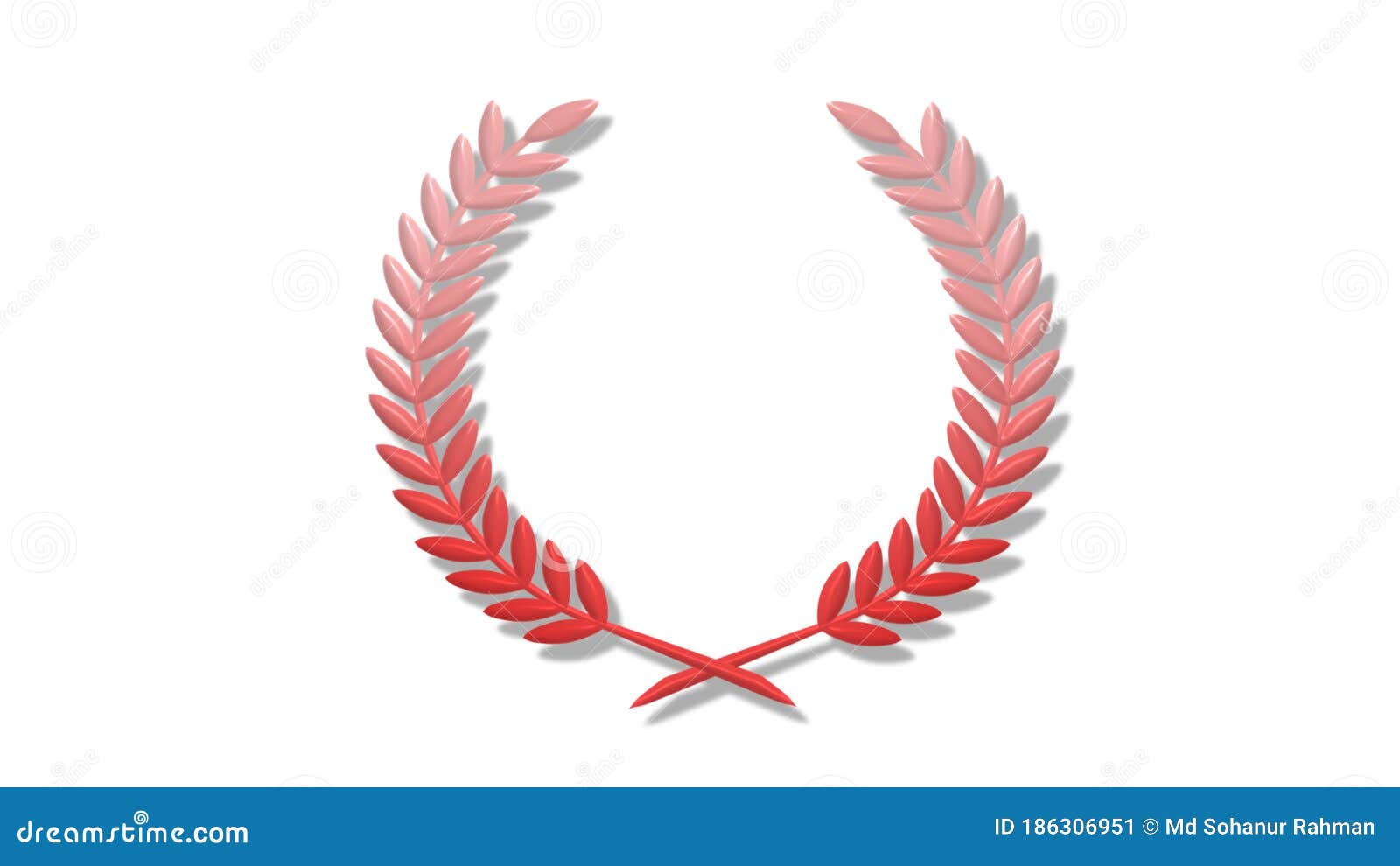 new red gradient 3d wheat icon on white background,wheat icon