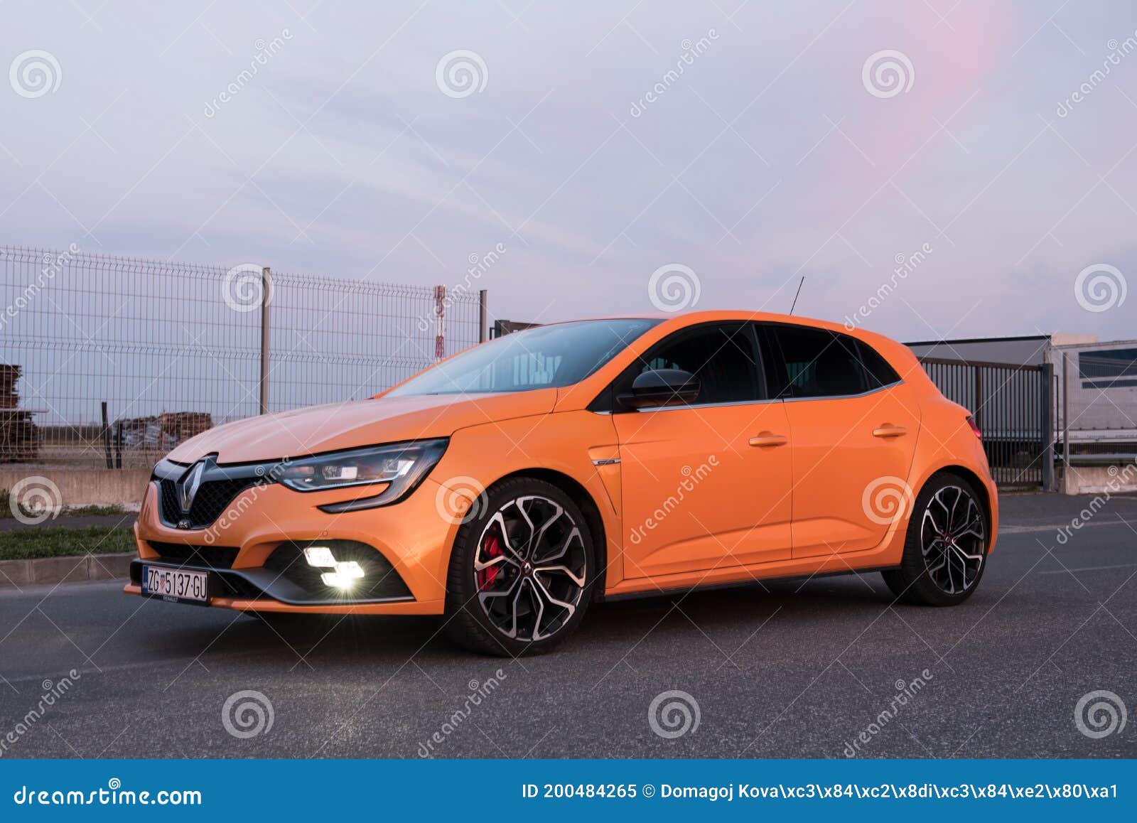 Renault Sport Megane RS Car Editorial Photo - Image of modern