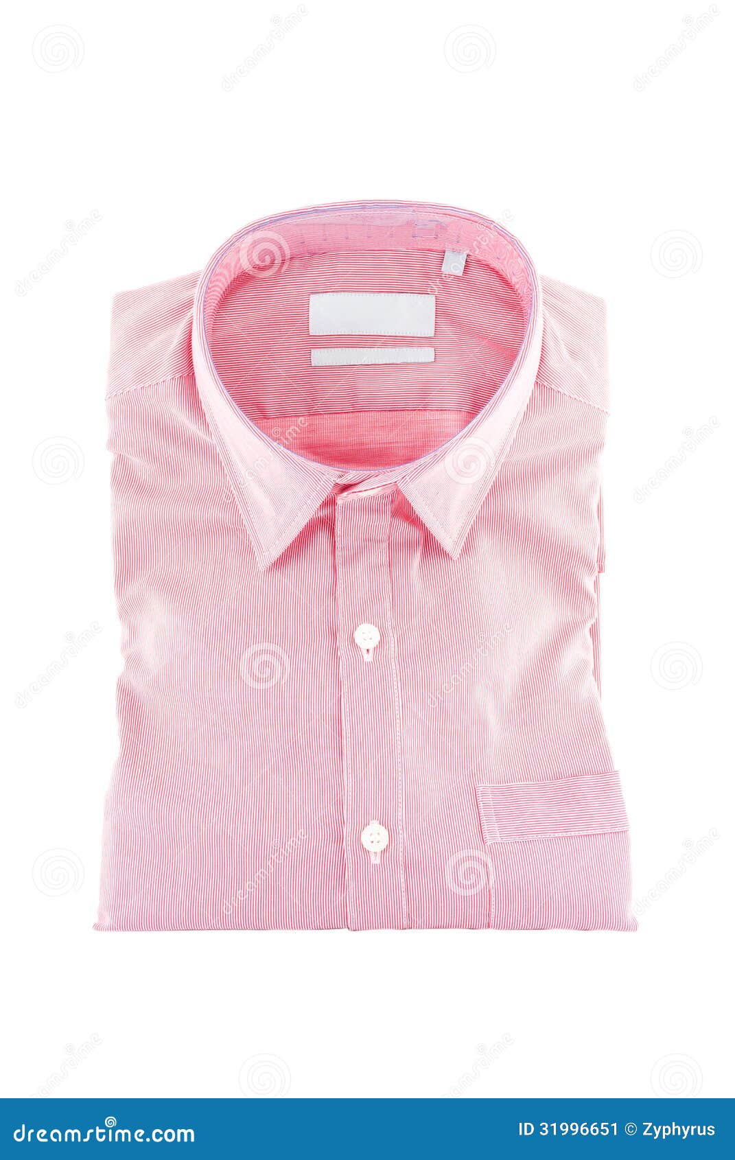 New Shirt - Business Shirt with a Line Pattern Stock Image - Image of ...