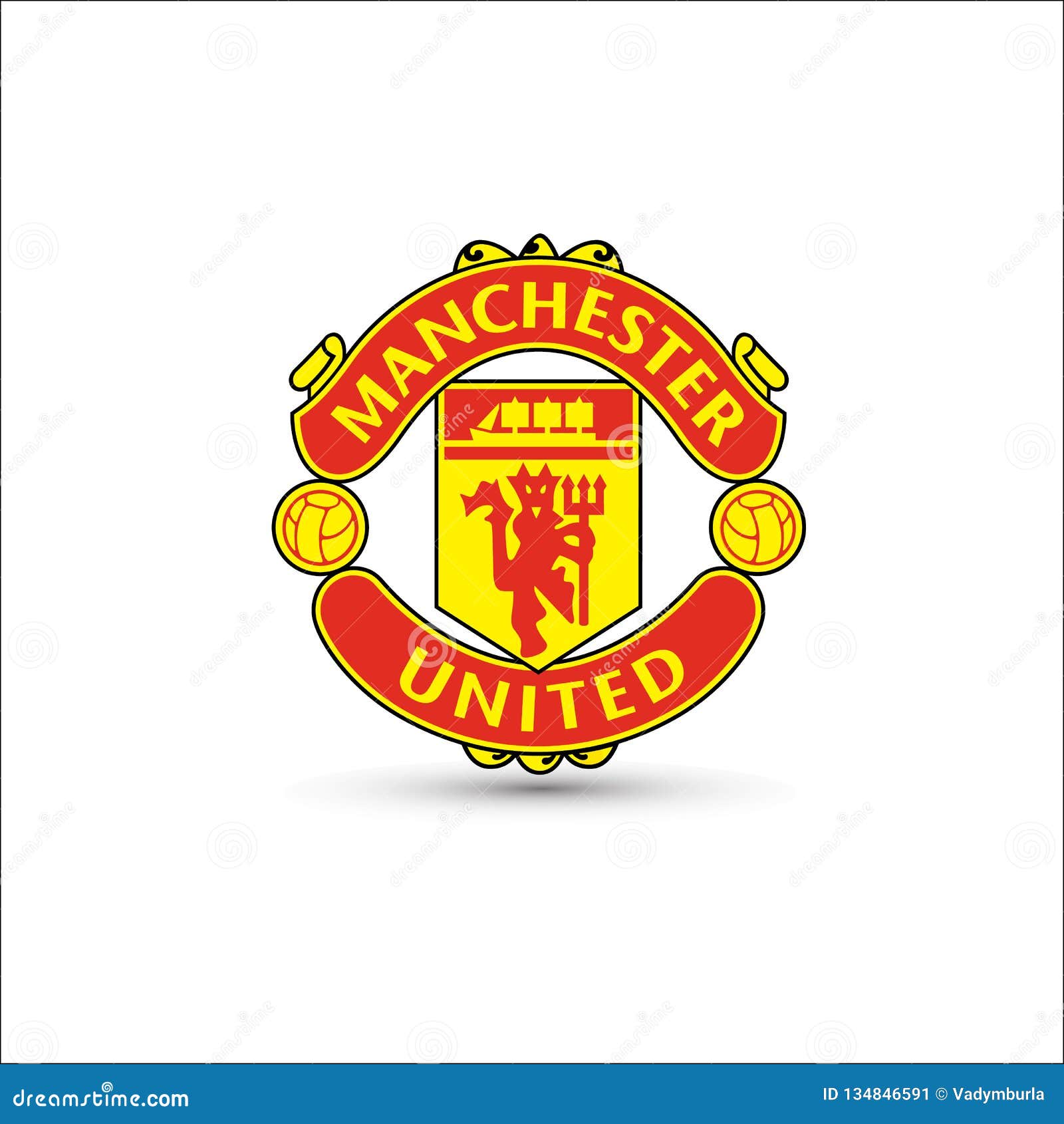 New Soccer Football Logo Template Official Editorial Stock Image -  Illustration of badge, club: 134846474