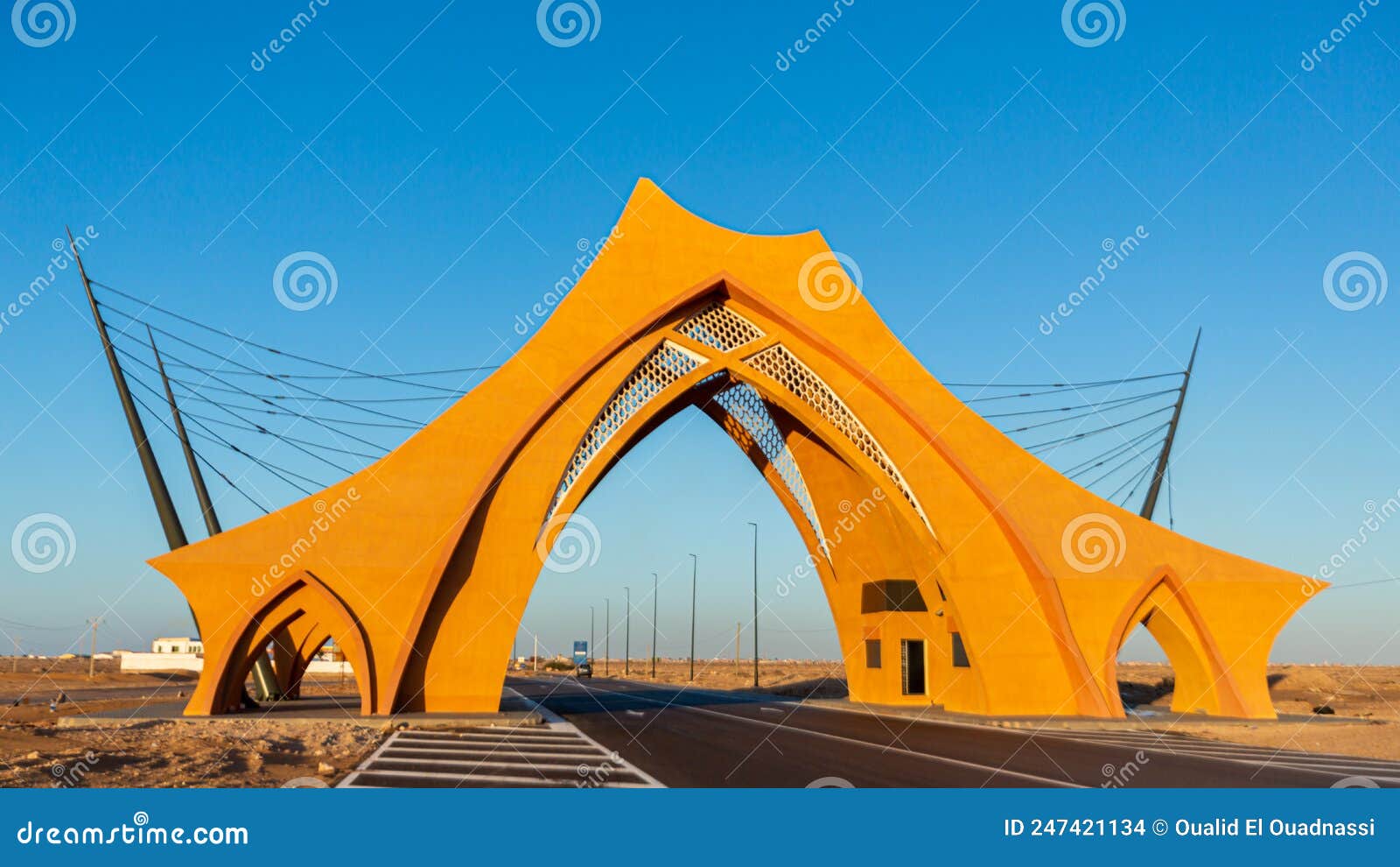 New Southern Entrance To Laayoune City Morocco New Southern Entrance To Laayoune City Morocco Which Tent 247421134 