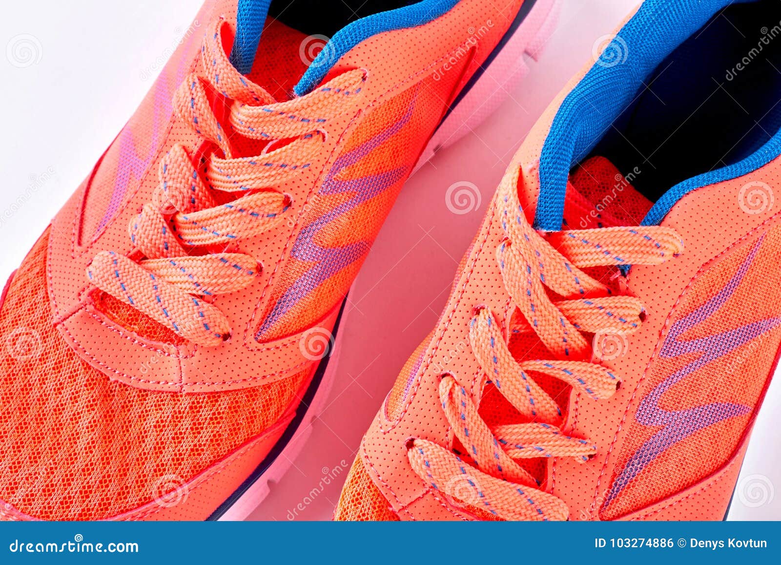 New Sport Trainers Close Up. Stock Photo - Image of high, color: 103274886