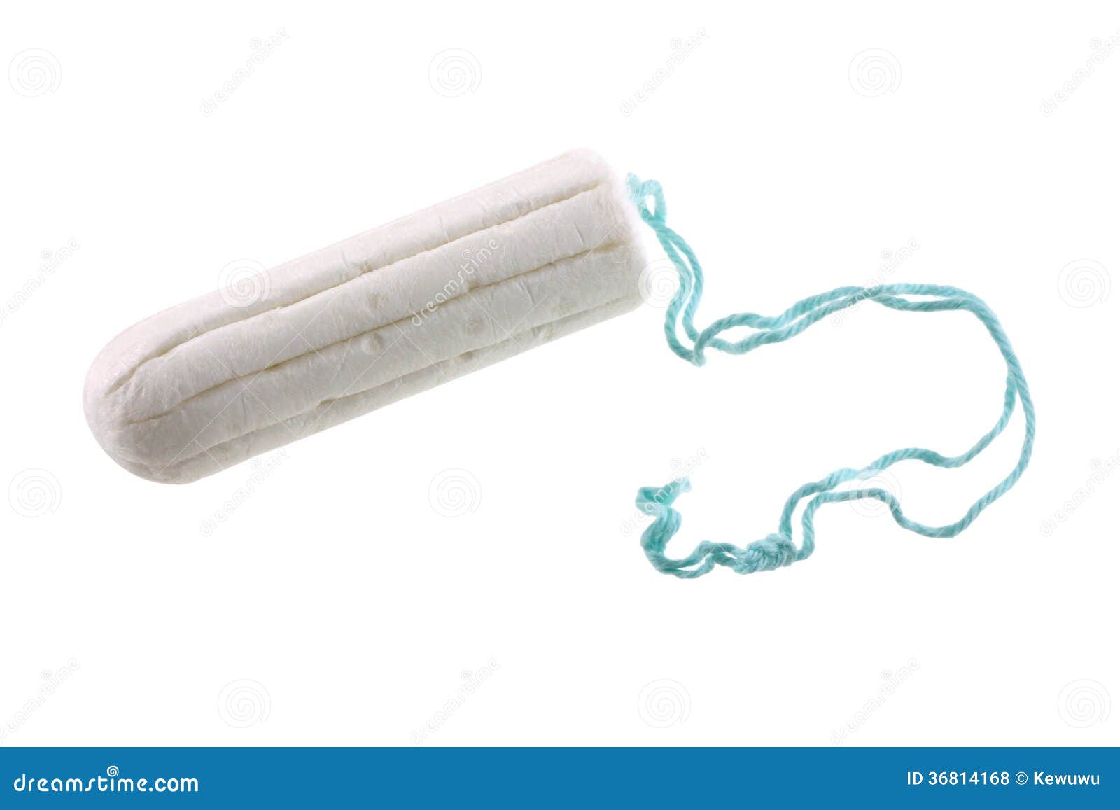 a new tampon  on white