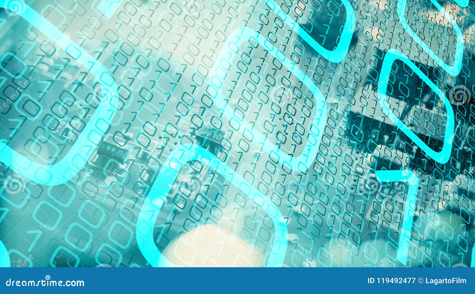 New Tech Security Ai Inside Future Technology Electronics Stock Image Image of circuit