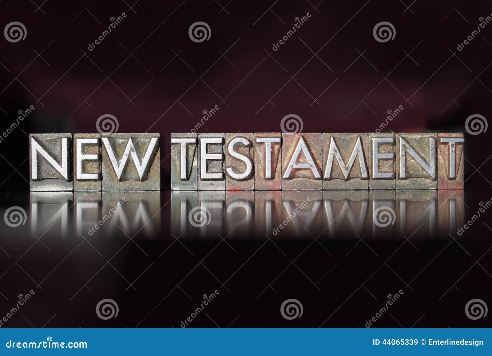 new testament letterpress