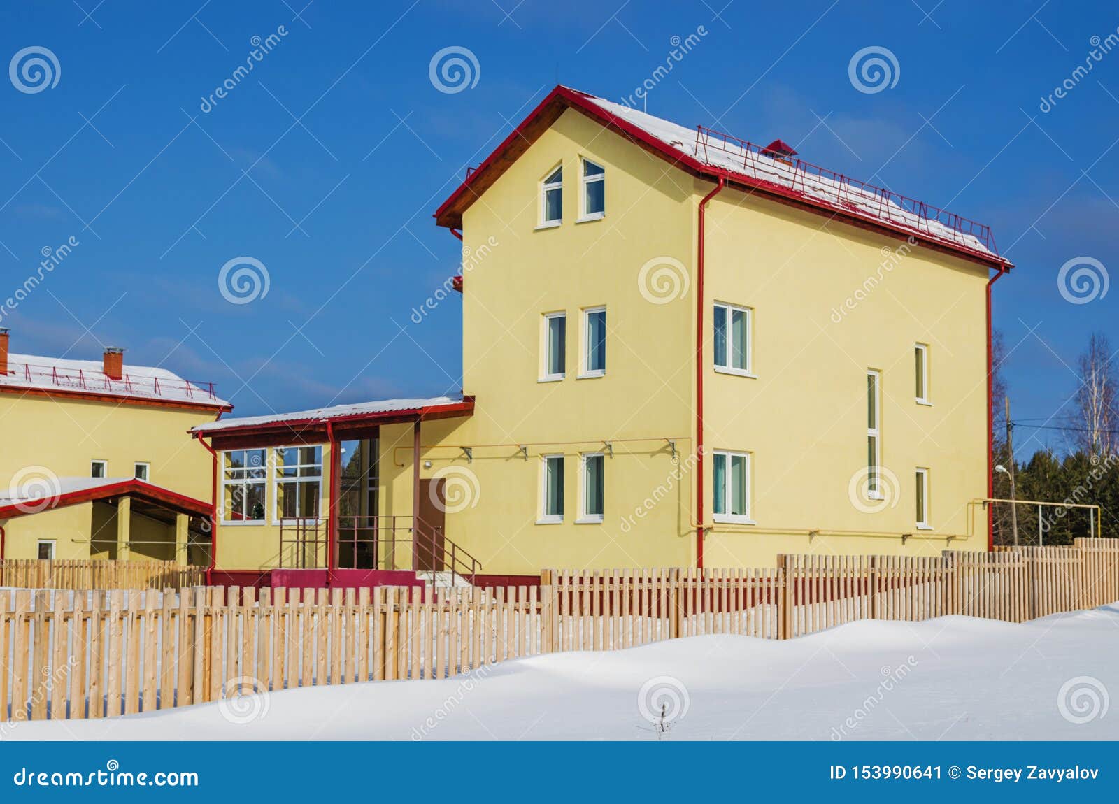New Three storey House Royalty Free Stock Photography CartoonDealer new-three-storey-house-royalty-free-stock-photography-cartoondealer