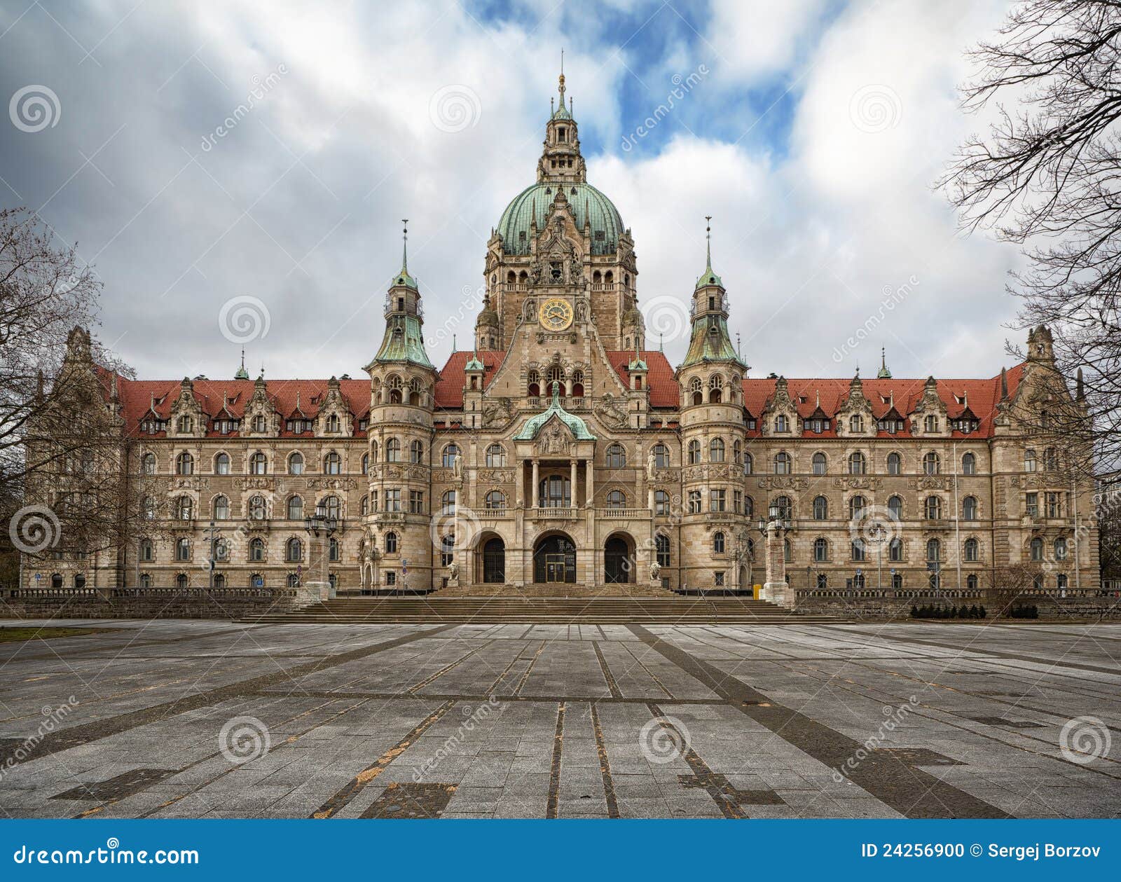 The New Town City Hall Hanover Stock Photo Image of building