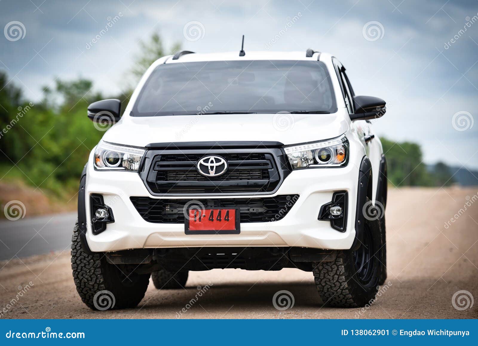 New Toyota Hilux Revo Rocco White Pickup Truck Offroad Car Double Cab 4X4  Editorial Photo - Image Of City, Manufacturer: 138062901