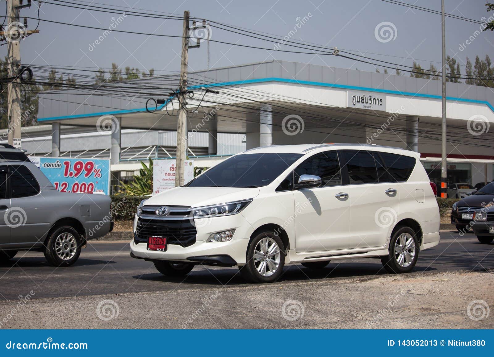 New Toyota Innova Crysta Editorial Stock Photo Image Of Road