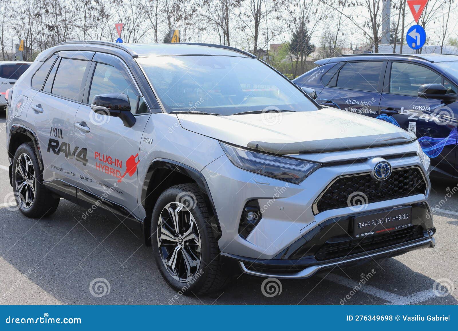 The new Toyota RAV4, the most popular SUV