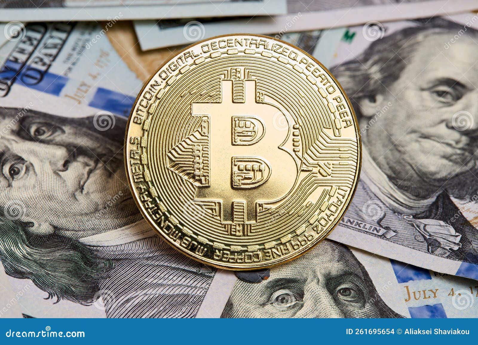 New US Dollar USD 2009 Series Bills With Metal Bitcoin BTC Coin Over new-us-dollar-usd-2009-series-bills-with-metal-bitcoin-btc-coin-over
