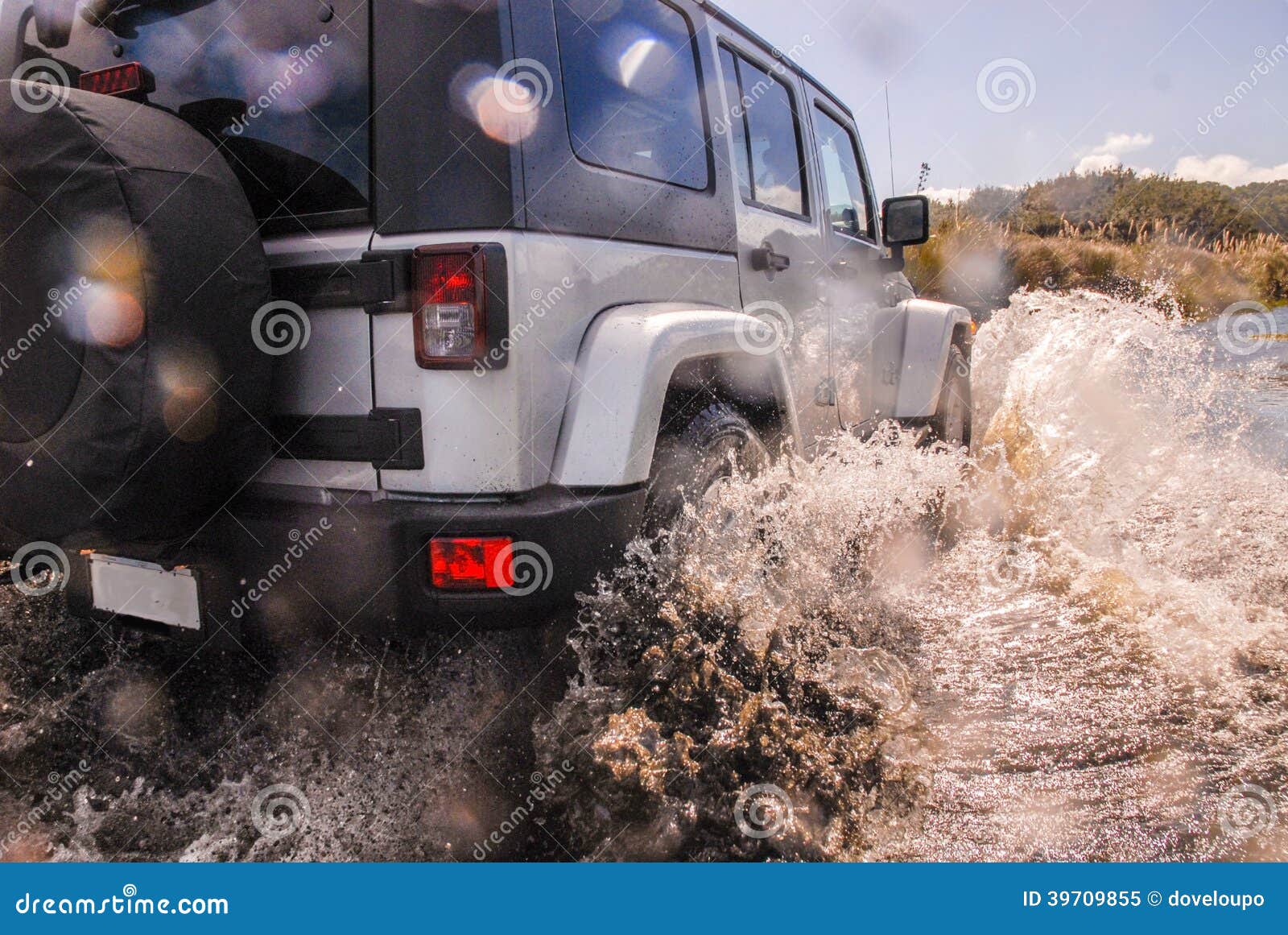 new 4wd fording river