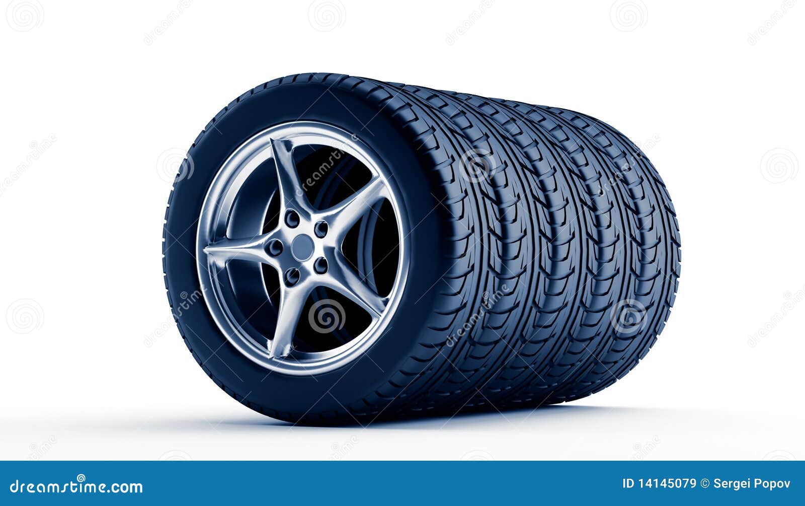 New wheels stock illustration. Illustration of pentagon 14145079