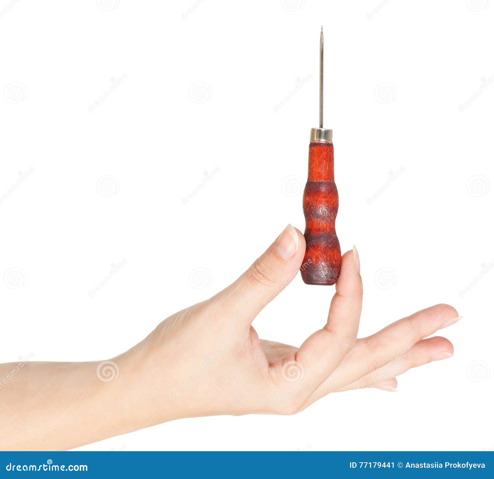 New wooden awl stock image. Image of antique, design 77179441