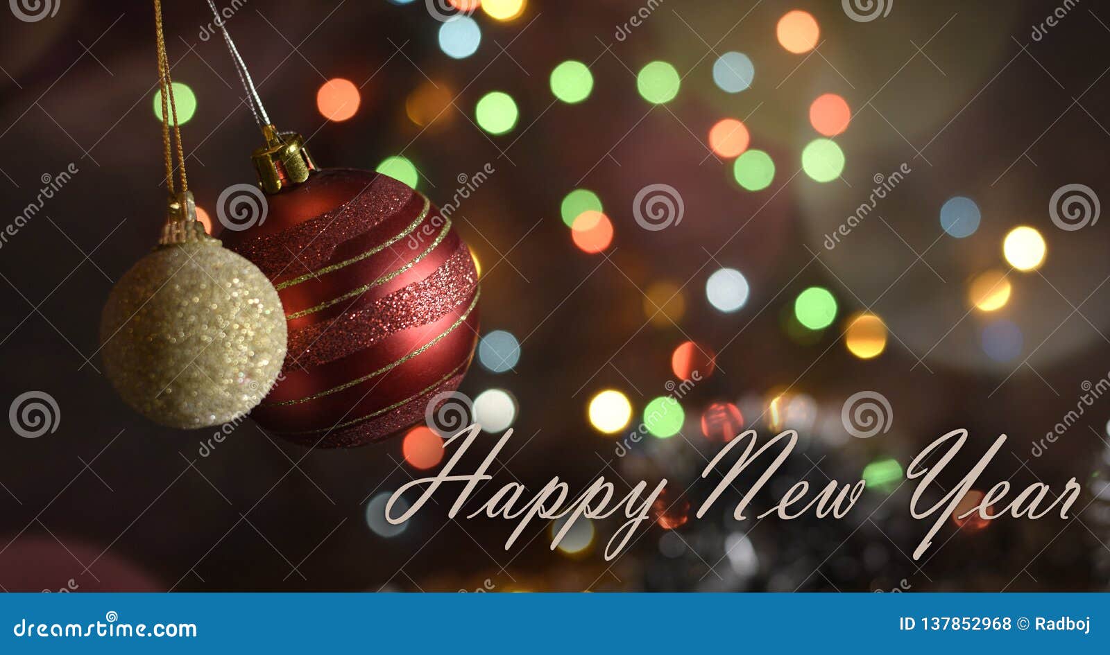 happy new year with sparkle
