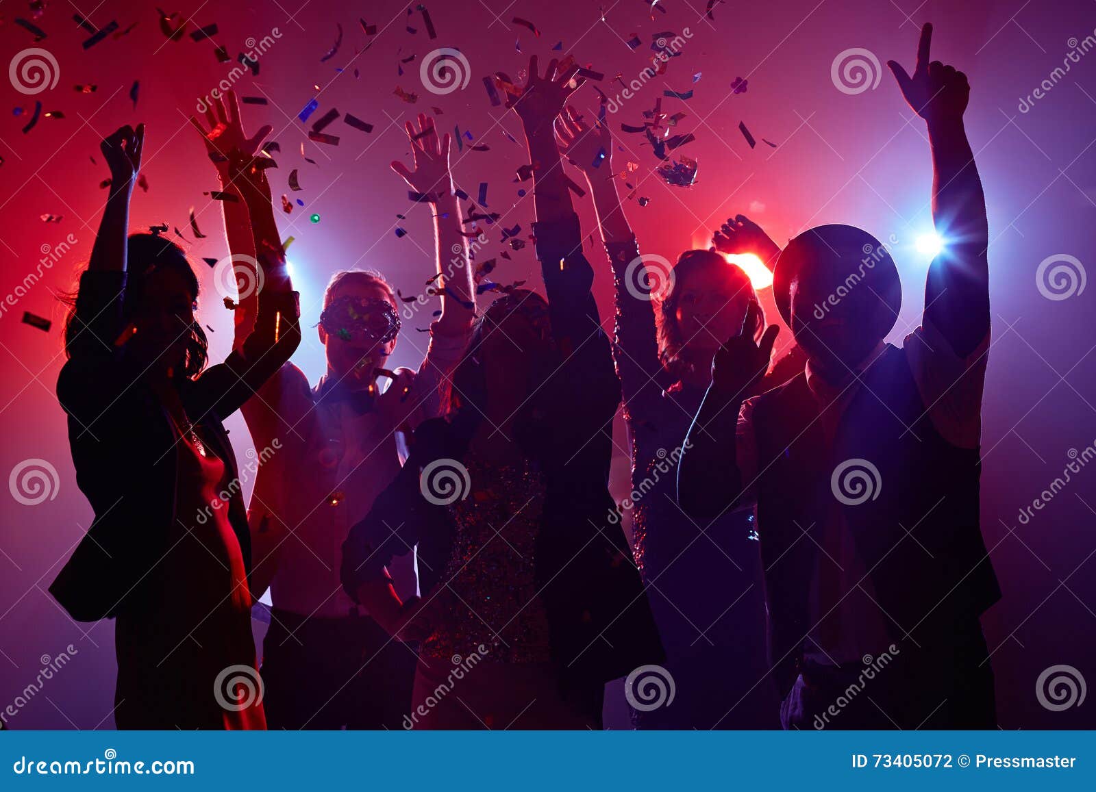New year masquerade party stock photo. Image of happy - 73405072