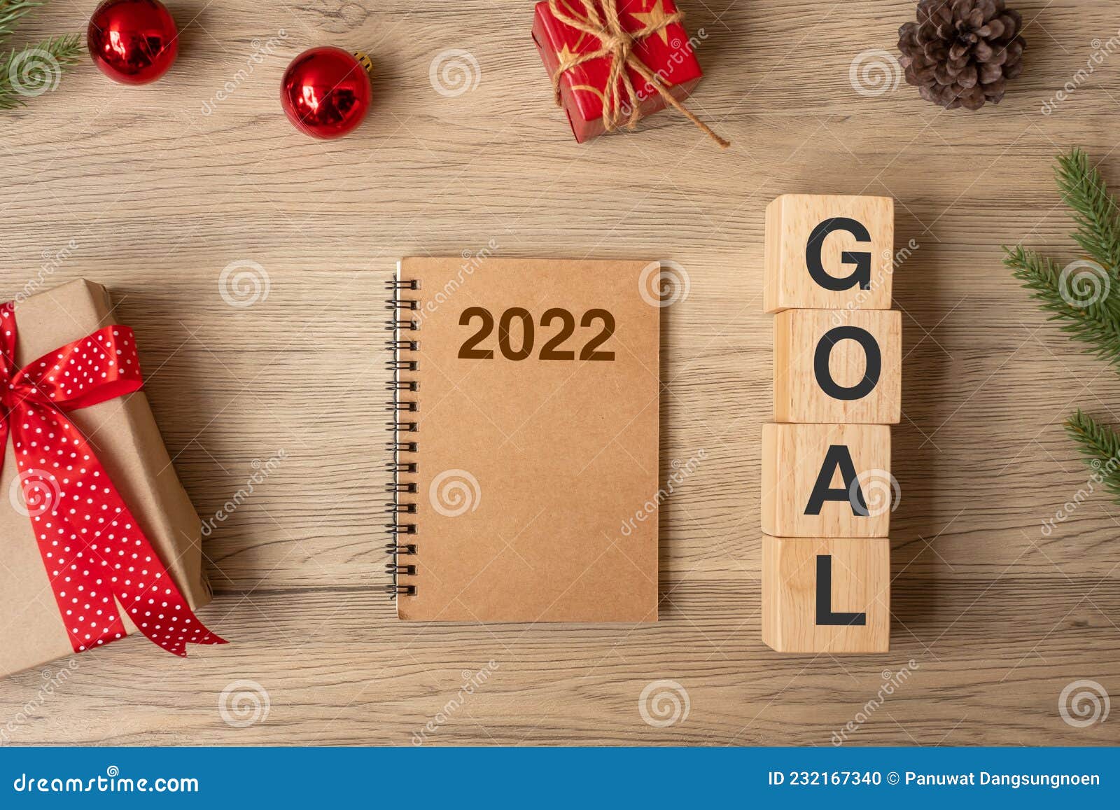 Is Christmas List Going To Be On In 2022 2022 New Year With Notebook, Christmas Gift And Pen On Wood Table. Xmas,  Happy New Year, Goals, Resolution, To Do List, Start, Stock Photo - Image  Of Greeting, List: 232167340