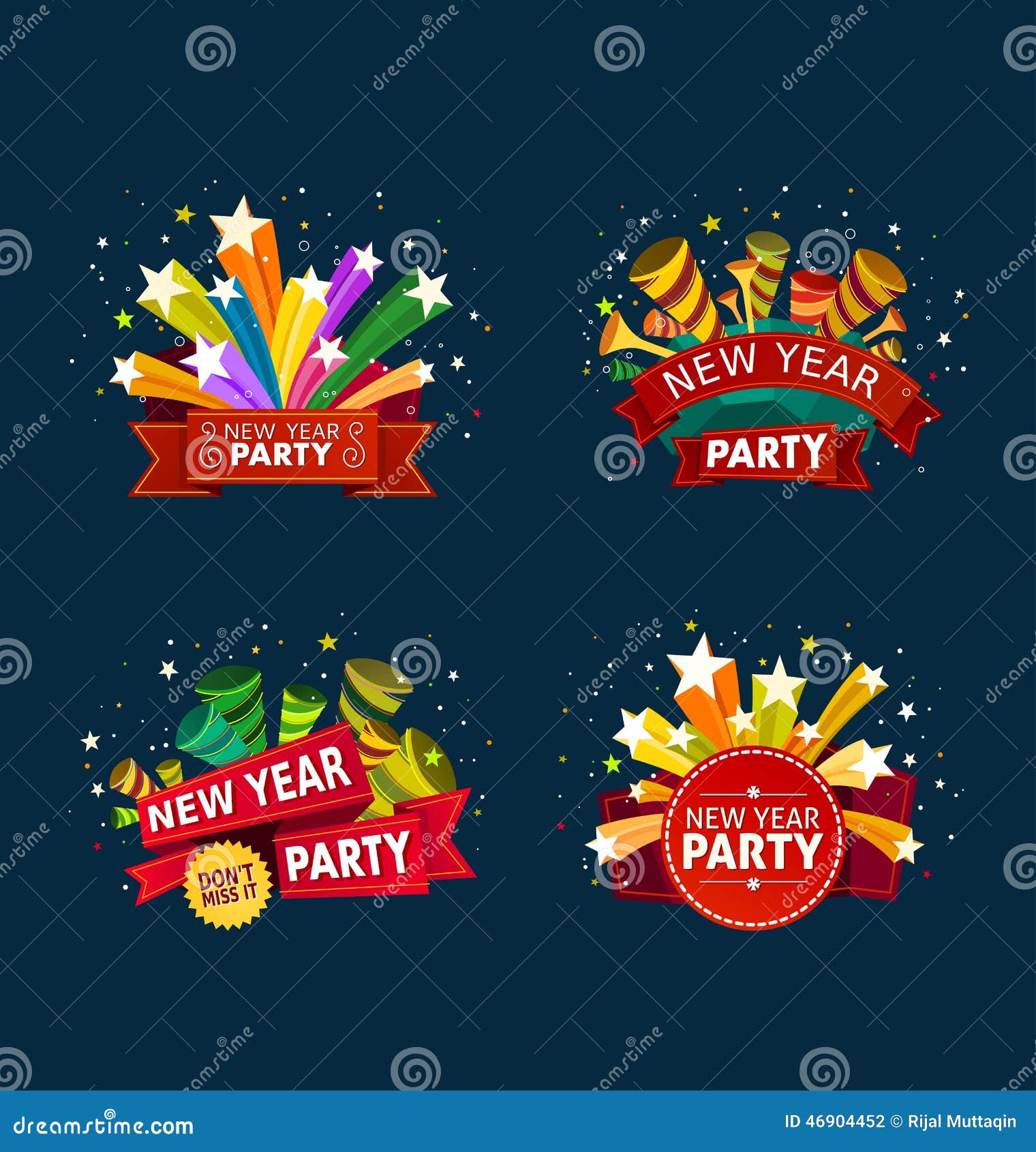 new year party event tittle
