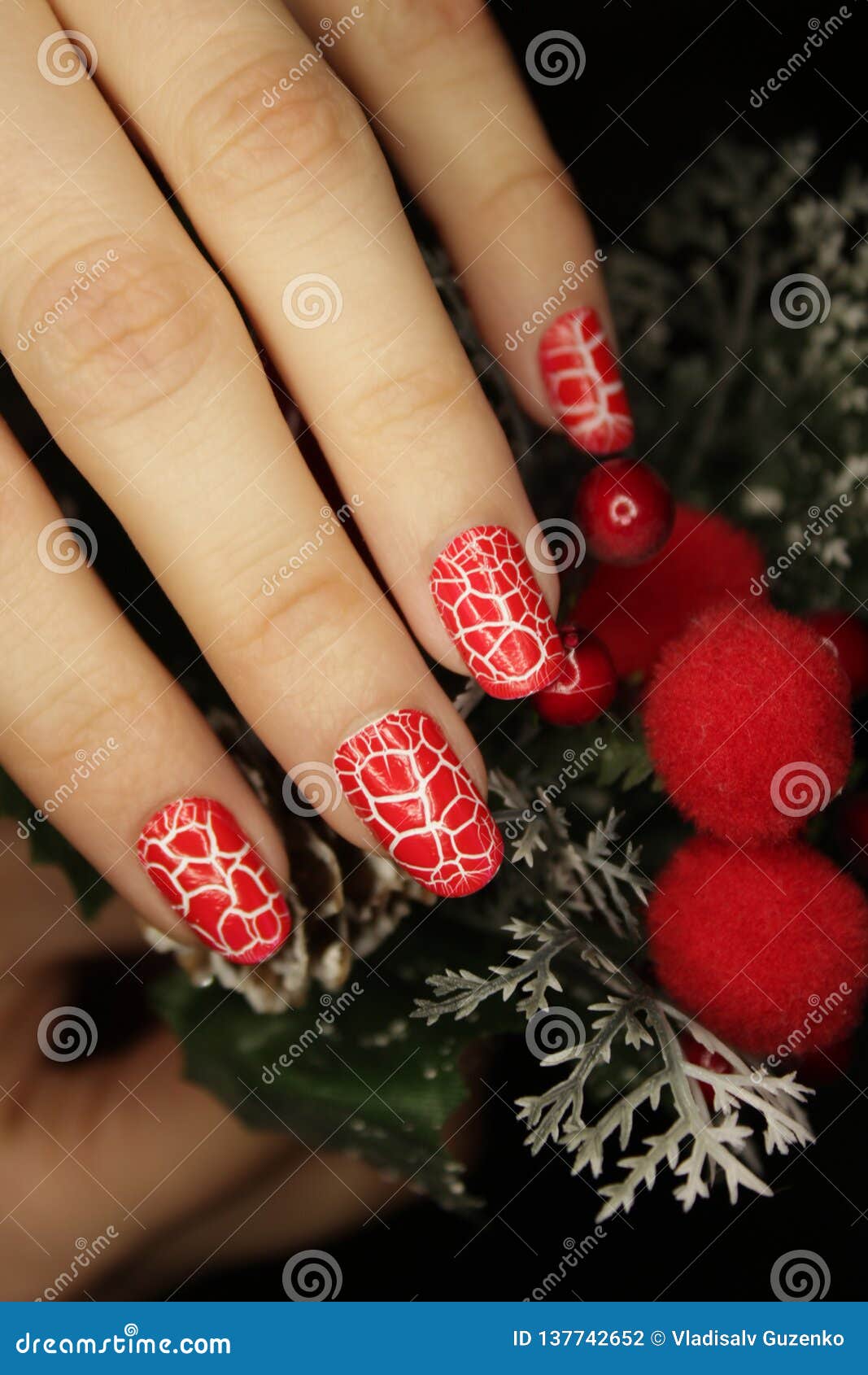 Beautiful Nail Art Designs /Series # 2 Red Colour - YouTube