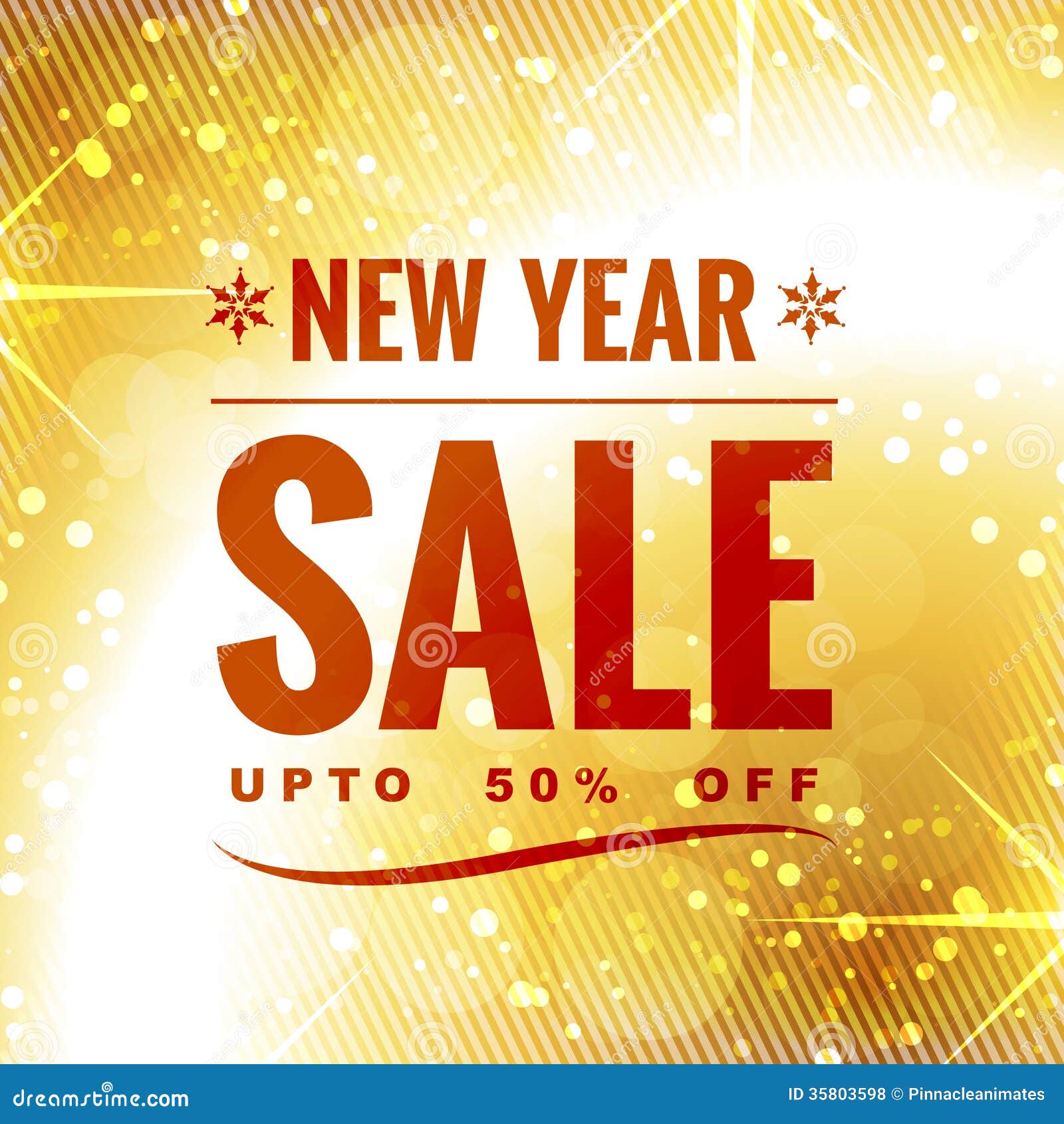 New year sale design stock vector. Illustration of color - 35803598