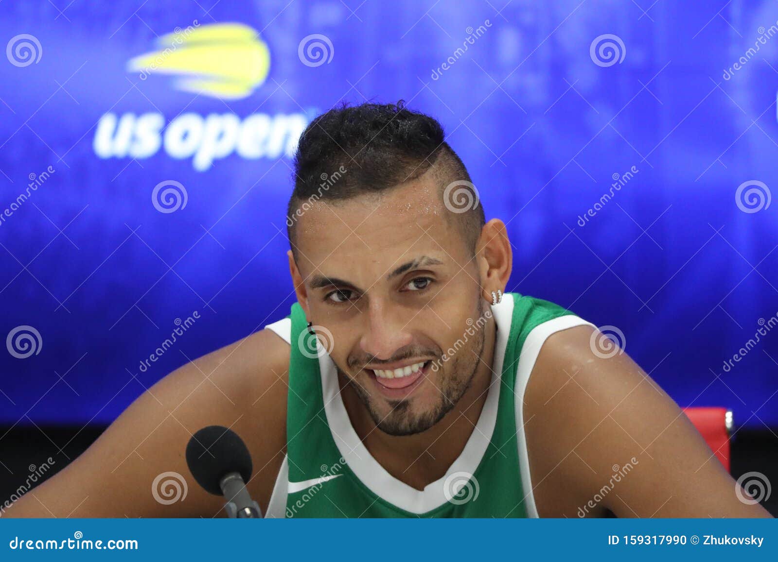 Professional Tennis Player Nick Kyrgios of Australia during Press  Conference after His 2019 US Open Third Round Match Editorial Image - Image  of grand, player: 159317990