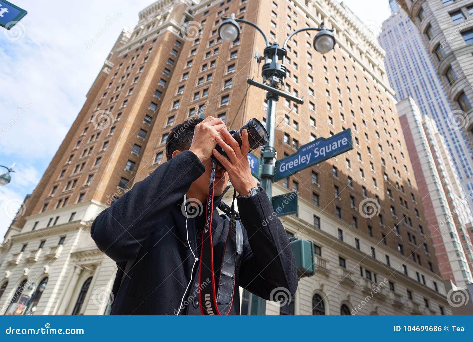 New York City foto editorial. Imagen de turista, nuevo - 104699686