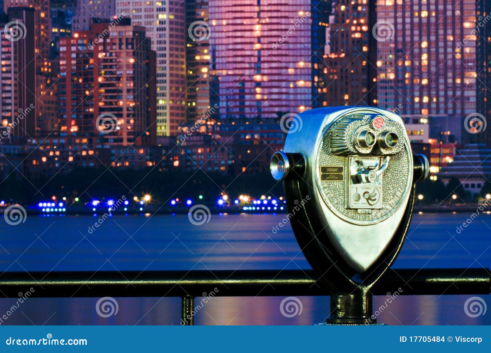 New York City binoculars stock photo. Image of destination - 17705484
