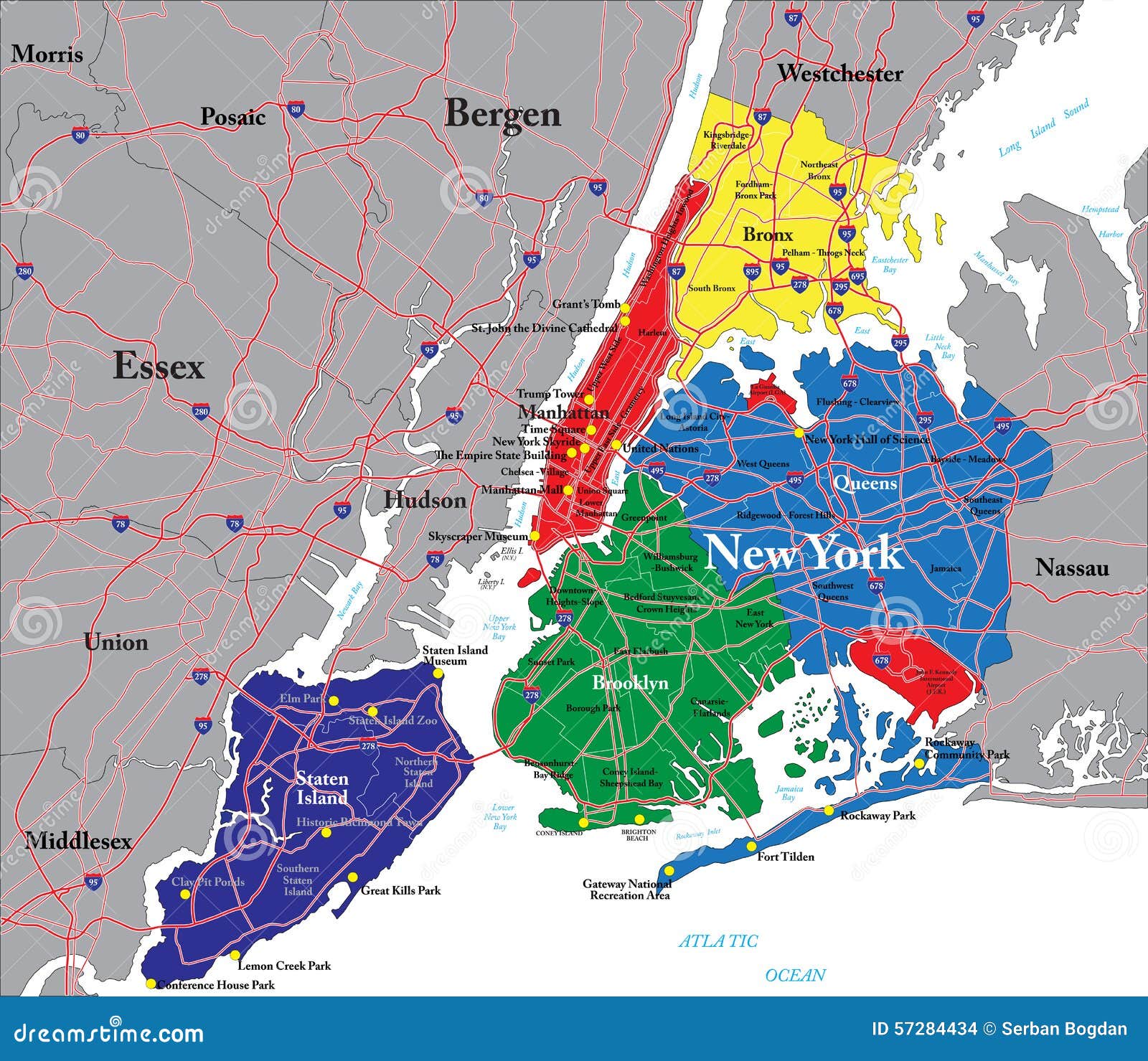 Areas To Avoid In New York Map - Best Design Idea