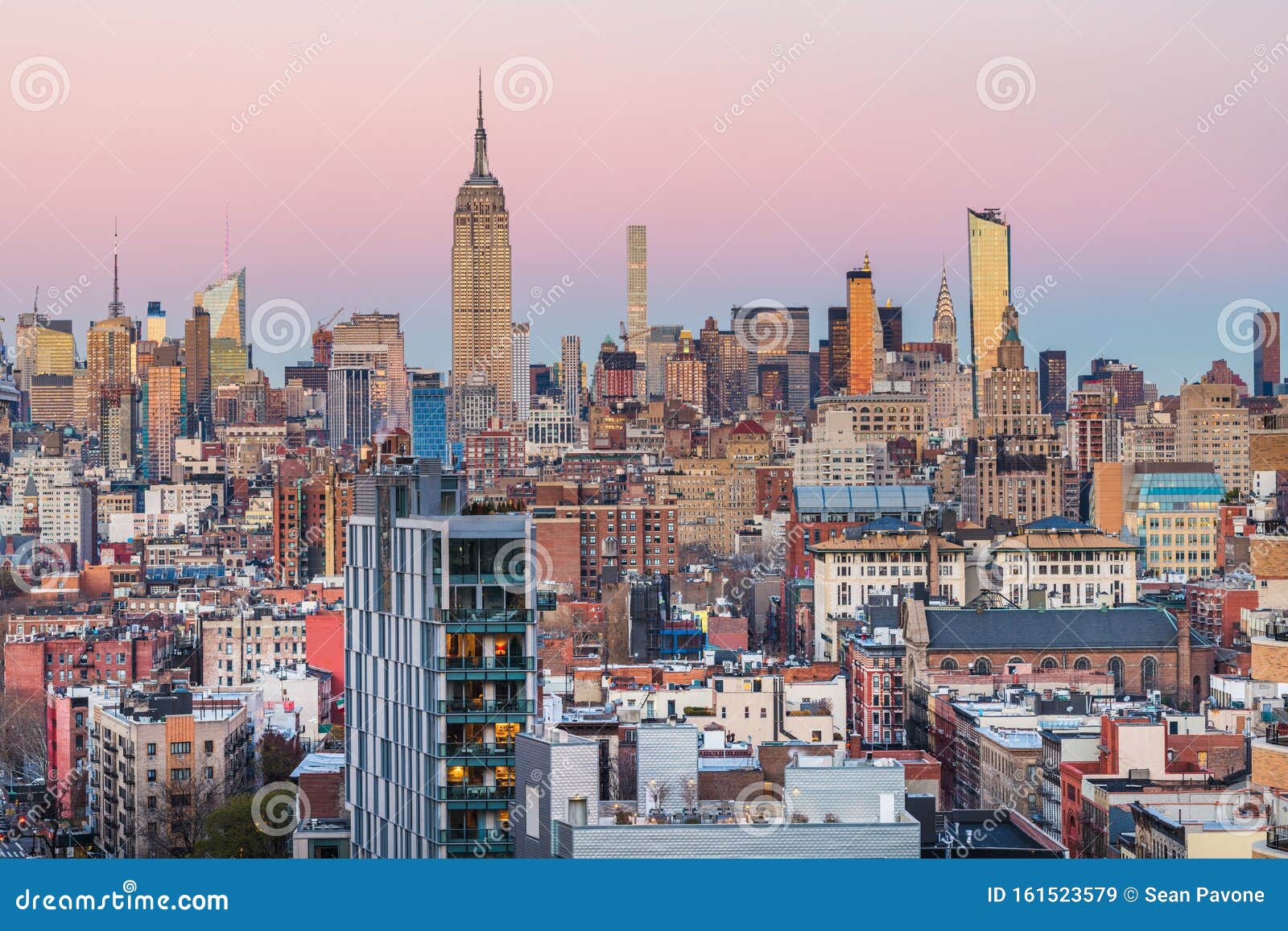 new york city midtown manhattan skyline
