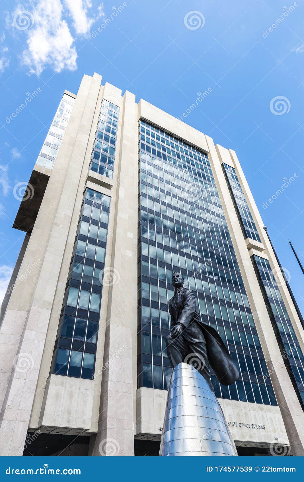Adam Clayton Powell Jr. State Office Building in Harlem, New York City, USA  Editorial Stock Image - Image of adam, powell: 174577539