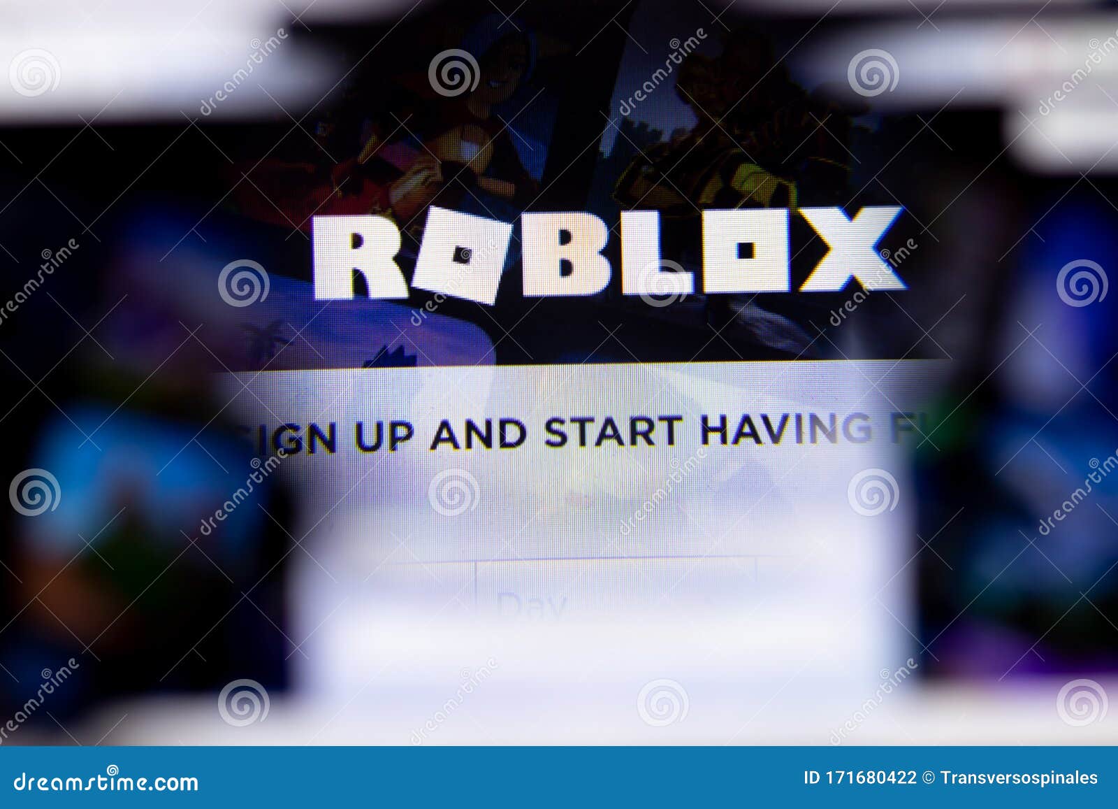 New York City Usa 5 February 2020 Roblox Website Page Close Up Illustrative Editorial Editorial Photography Image Of Logo Page 171680422 - new roblox logo 2020