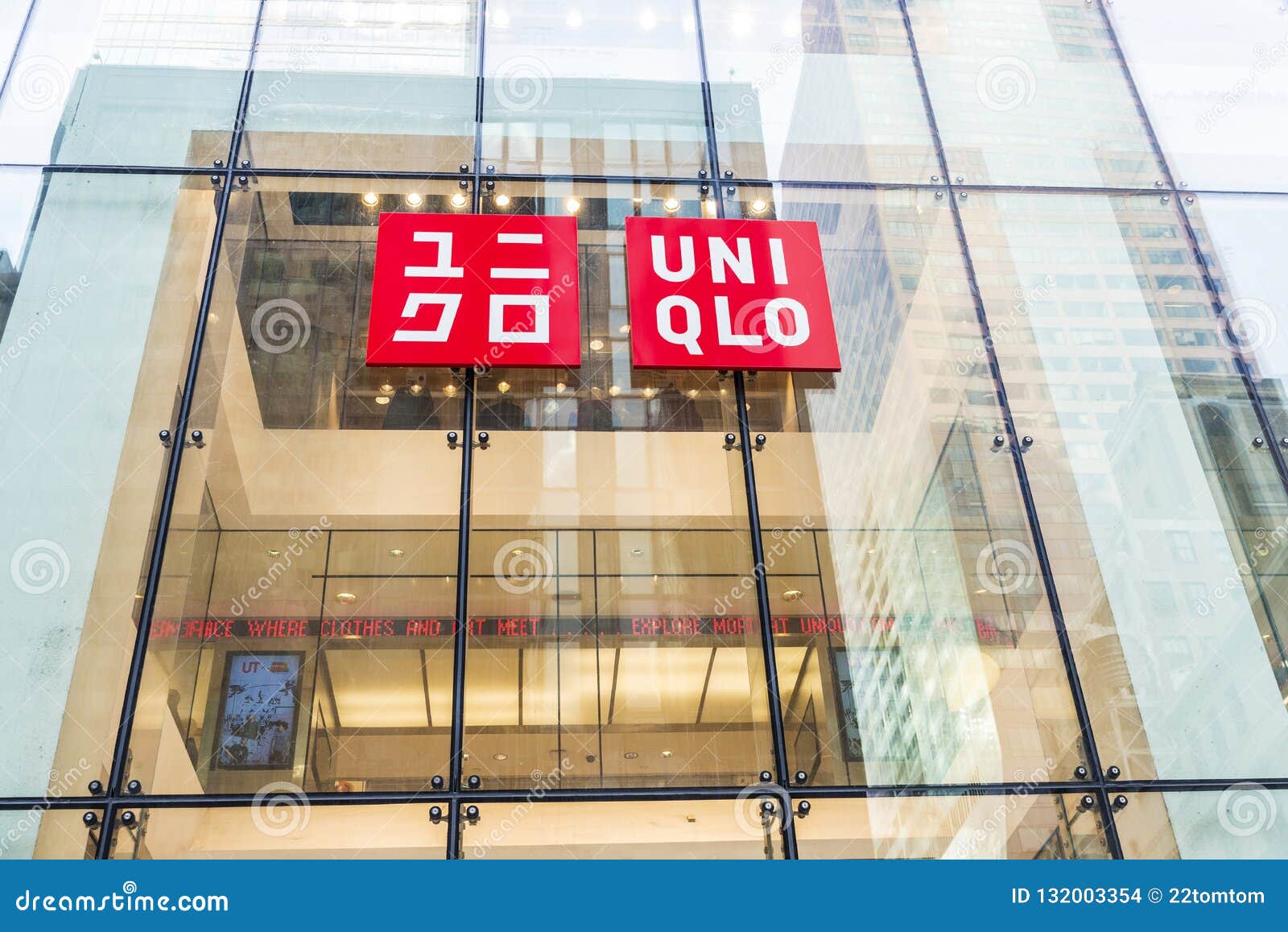 Uniqlo Store in New York City, USA Editorial Stock Image - Image of  exclusive, manhattan: 132003354