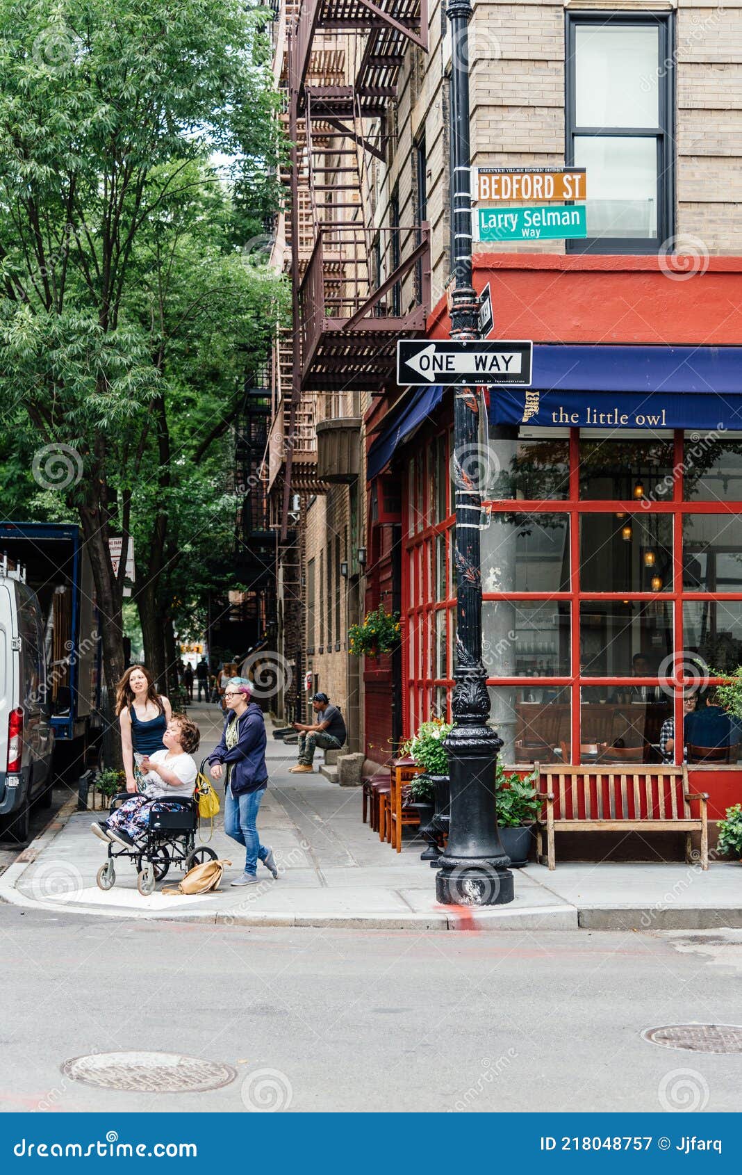 New York City Tourism + Conventions - The Friends Apartment Building is  on the corner of Bedford & Grove streets in Greenwich Village. 📷:  @masedimburgo via IG