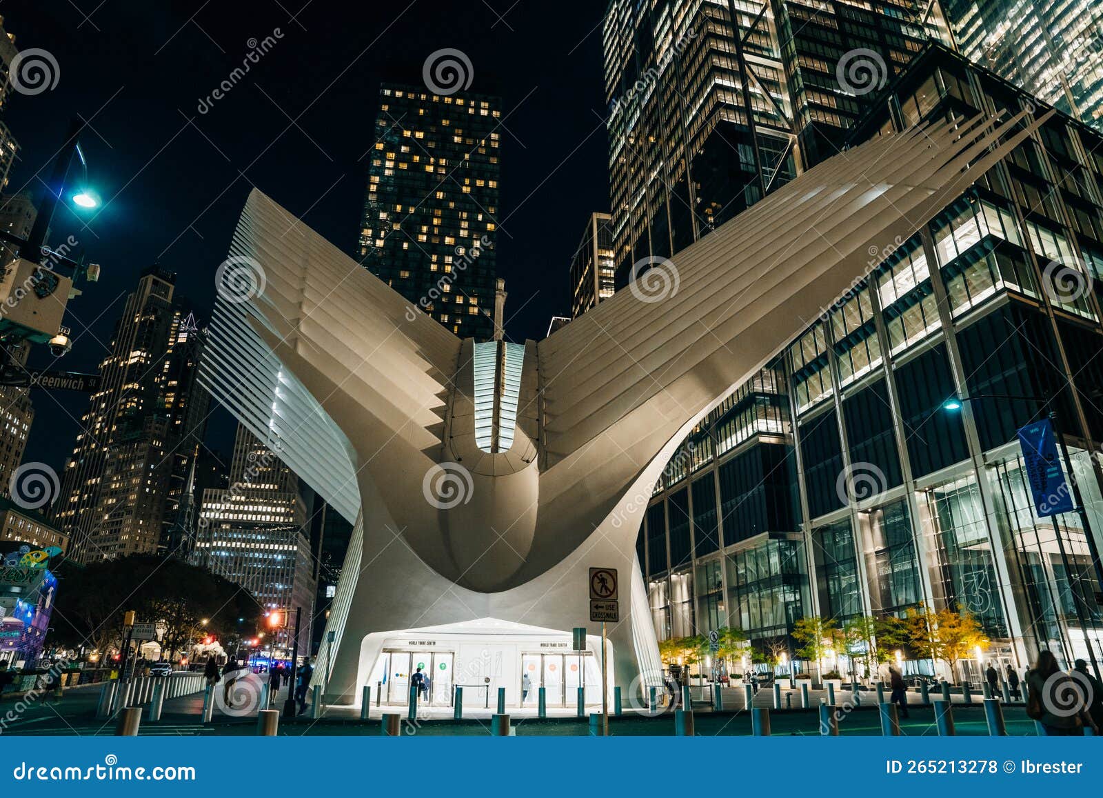 new york city, usa - oct, 2022: people shopping in westfield world trade center in manhattan