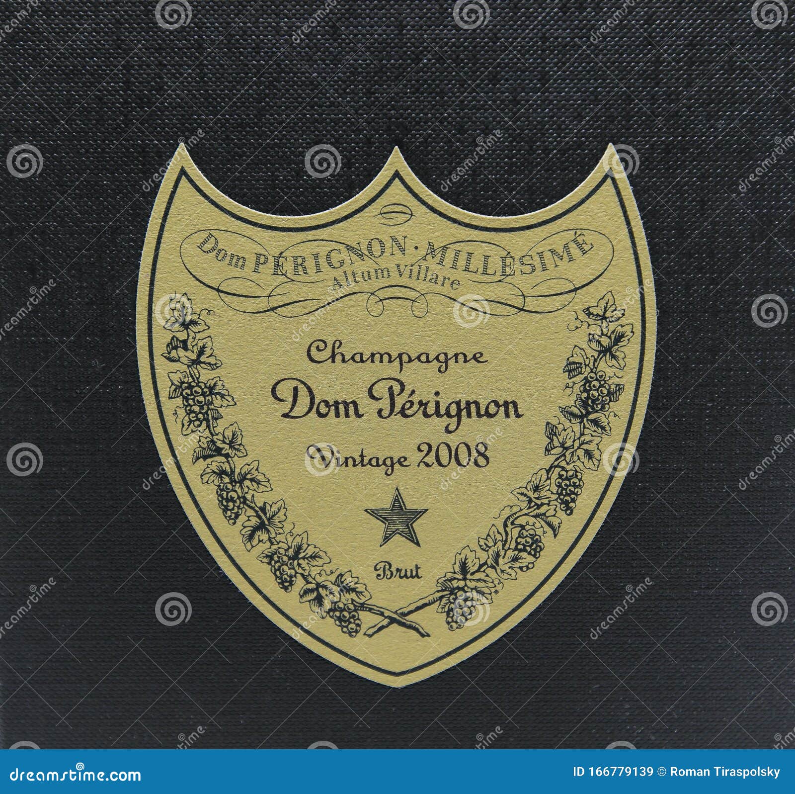 Dom Perignon Label Stock Photos - Free & Royalty-Free Stock Photos from  Dreamstime